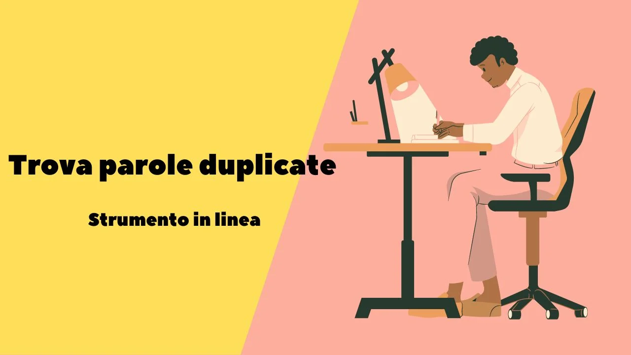 Duplicate word Finder Italian