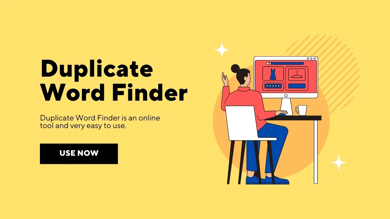 Duplicate word Finder Online Tool Duplicate word Finder